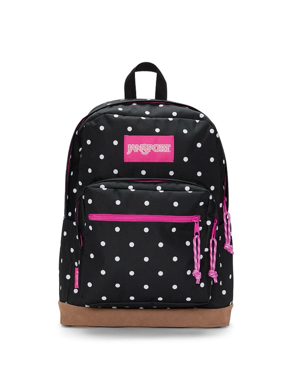 New Black Victoria’s Secret PINK JanSport Backpack Polka Dot Bag SOLD OUT Purse